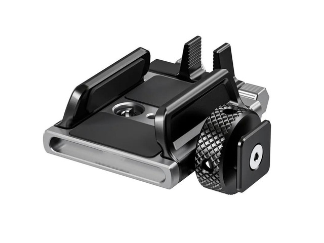 Universal SSD Holder Mounting Bracket With Cold Shoe/Cable Clamp- Works T5 T7 T9 Models& Fits For Smallrig Cages