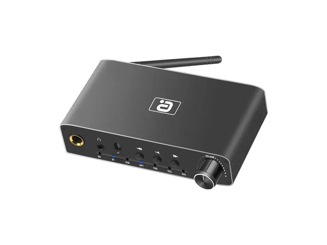 PC-USB Headphone Amp Bluetooth 5.3 Receiver Transmitter Digital To Analog Audio Converter Coaxial Optical