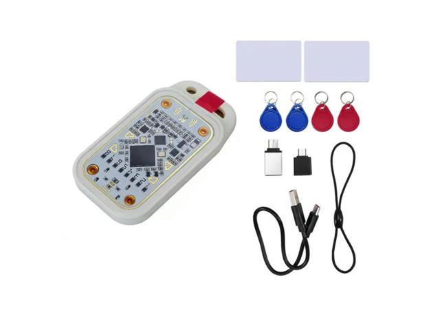 Chameleon V3.0 RFID Chip Reader 125Khz 13.56Mhz ID IC Tag Copyer +2Xuid Keychain+2Xcuid Keychain+2Xuid Card
