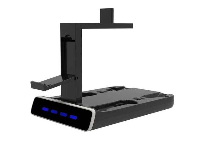 For PS5/PS VR2 Controller Charging Dock With LED Light VR Stand VR Controller Charging Dock VR2 Station