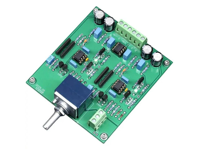 Full DC Class A Preamplifier Board Assembly ALPS Potentiometer Pre-Amp Functionality