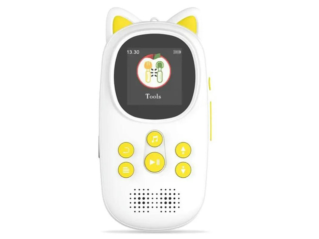 MP3 Player With Bluetooth 32GB Music Player With Built-In HD Speaker Voice Recording Functionality For Kids Gift