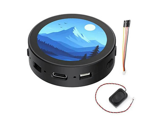 RP2350A For Raspberry Pico 2 1.85Inch LCD Round Touchscreen Display With Integrated Small Speaker- RP2350-Touch-LCD-1.85C