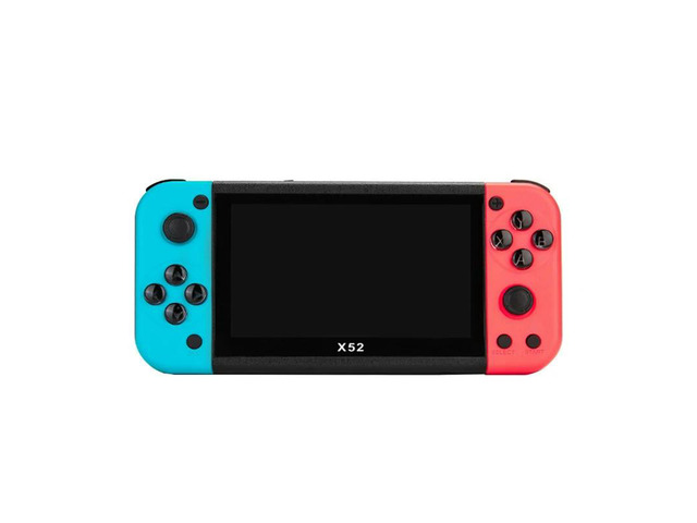 X52 Handheld Game Console HD 5.1 Inch Retro Game Console Built-In Retro Classic Games Audio Video Player Easy To Use