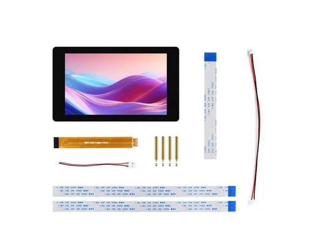 DSI LCD 4.3' For Raspberry Pi 5 Capacitive Touch Screen 480X480 Resolution For Raspberry Pi Board DIY Project Compatible Di