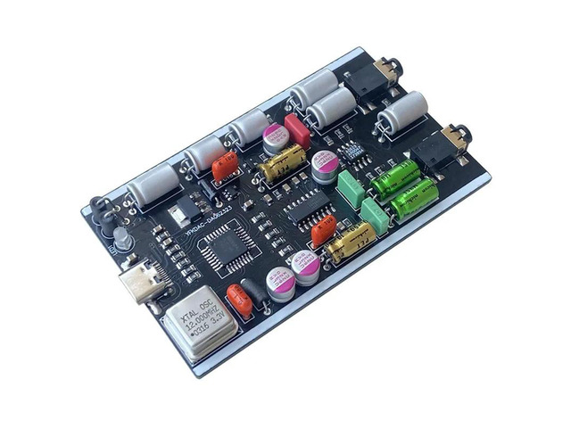 ES9023 DAC USB Sound Card Computer Decoder Fever Grade Material 823 Headphone Amplifier Small Size Phone OTG