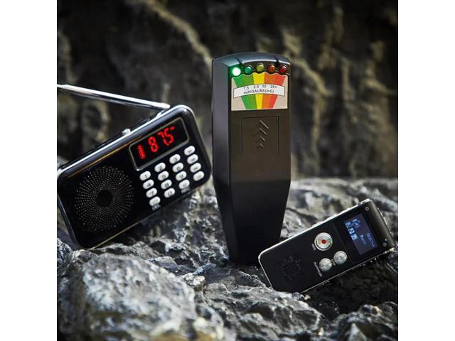 Equipment Kit Includes 1 Pcs 8GB Audio Recorder 1 Pcs Emf Detector Emf Meter Magnetic Field Detector For Research