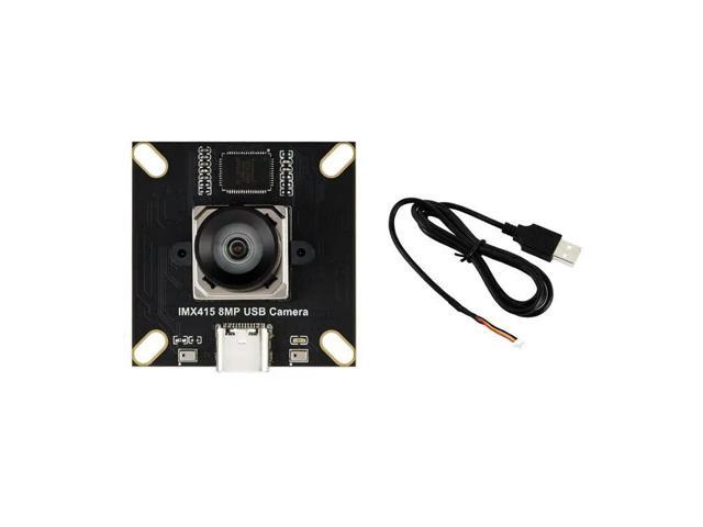IMX415 8MP USB2.0 Type-C Usb Camera Module 3840X2160 Full HD 95.5° D-FOV Distortion-Free Lens With Integrated Dual Micropho