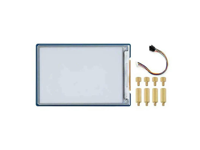 For Raspberry Pi 3.6 Inch E-Paper HAT+ E-Ink Full Color 600X400 Display Module Screen SPI Interface Low Power E-Paper Panel