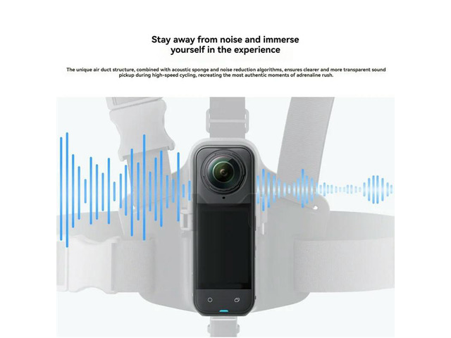 For X5 Chest Strap Mount Adjustable, Secure Harness For Action Cameras Ideal For Sports And Outdoor Adventures