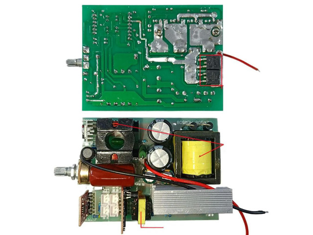 Small 350W Full Power 12V to 600V Inverter Circuit Board Driver Module DC-DC Converter Step-Up Booster Switch Power Supply