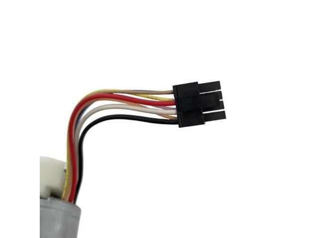 1PCS BLDC DC Brushless Servo Motor 10W 24-48V 2000-4000rpm 3-Phase with Hall Sensor & 1000CPR ABZ Encoder