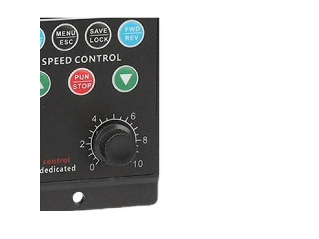 AC220 Motor Speed Controller Tthree-phase Motor Vector Frequency Conversion Precision Speed Regulator Stepless Speed Controller
