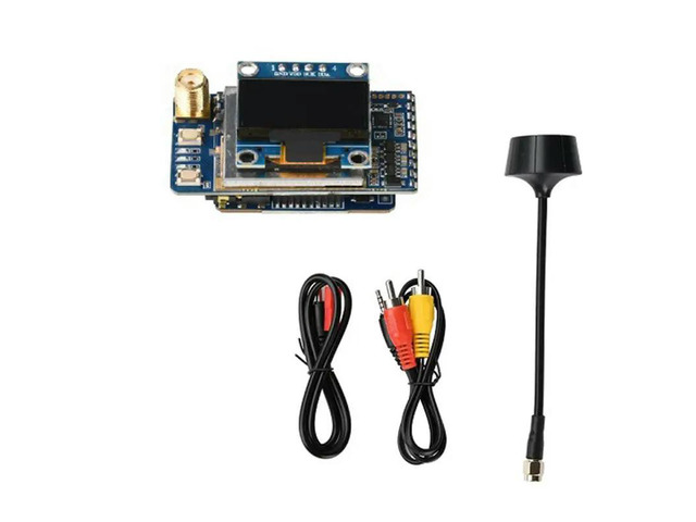 VRX-75DF 6.1- 7.2 Ghz 64-Channel FPV Analog Video Receiver For FPV Drones Low Latency Diversity Video Receiving Module