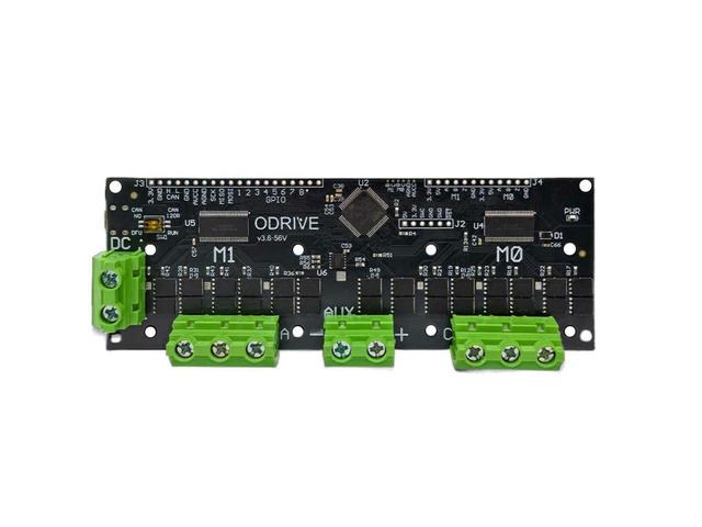 12V-56V V3.6 Version FOC-BLDC Servo Motor Controller Dual-channel BLDC Brushless Motor Control Module Supports Variety Encoders