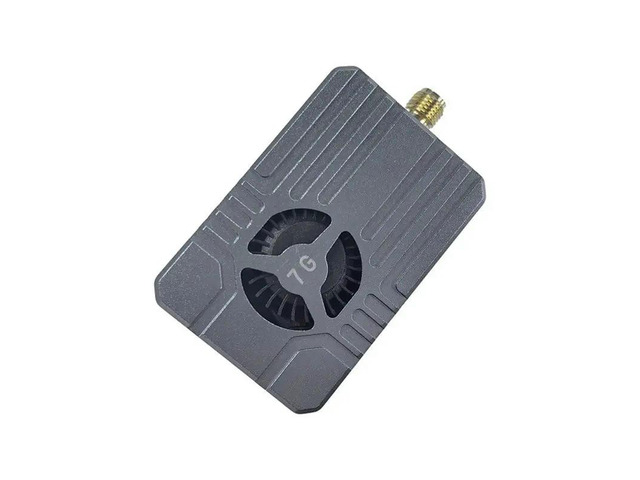 VRX Video Receiver VTX-F12 6G-7.2G 64-Channel 6110-7210Mhz Mhz With Audio 10W Transmitter VTX-F12