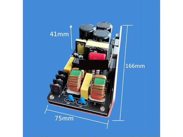 1000W High-power Switching Power Supply Module PFC Module AC-DC Converter AC100-240V to DC380V Step-up Power Supply Board