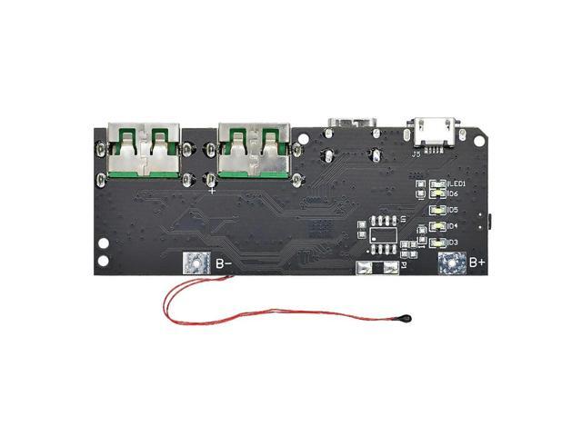 QC4.0 QC3.0 LED Dual USB 5V 4.5A 22.5W Charging Module DIY Mobile Power Bank Circuit Board Temperature/Circuit Protection