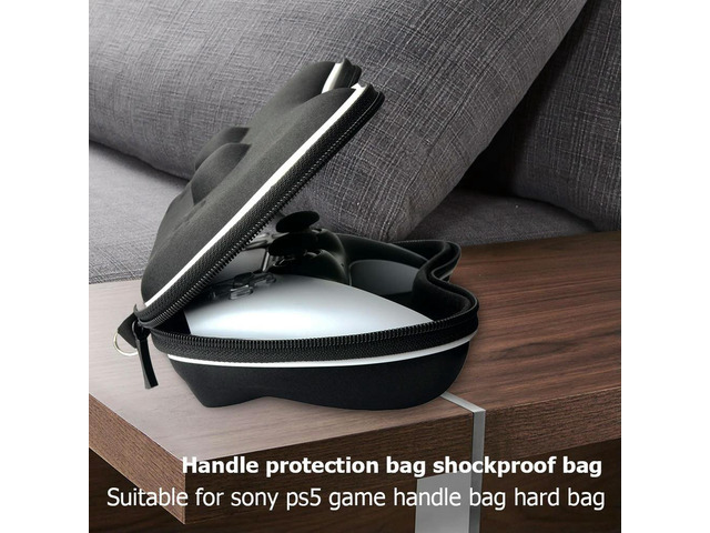 EVA Hard Pouch Protective Case Lightweight Game Playing Elements for Controller Gamepad Carry Bags