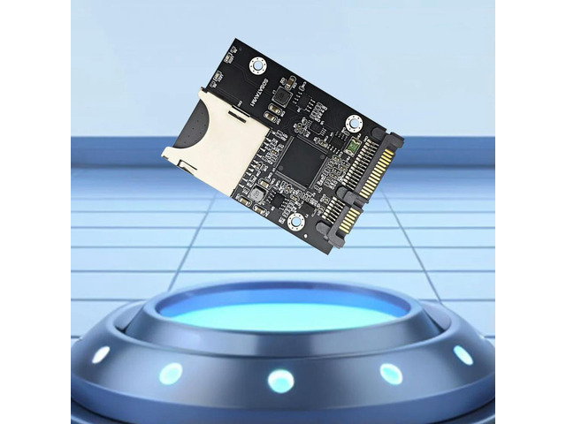 SD Memory Card To SATA SDD Card Adapter Converter with Enclosure Case Convertor Adapter Card for 2.5in SATA SSD Accessories