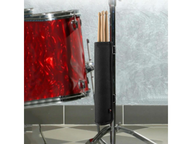 Drumstick Container Bag Nylon Drum Stick Bag Drum Sticks Holder Bag for Drumsticks Mallets