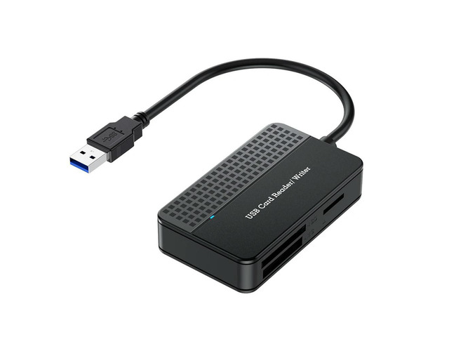 USB 3.0 Type C USB Card Reader 5Gbps Memory Card Reader 20cm Cable Memory Card Writer SD TF CF MS