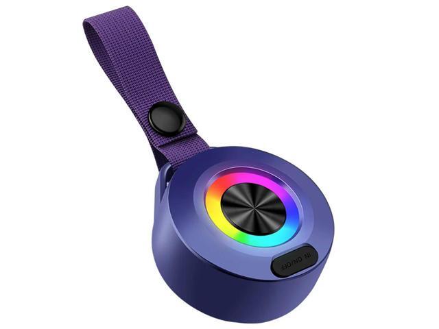 Mini Outdoor Speaker USB Rechargeable 400mAh 3D Surround Speakers Bluetooth-Compatible 5.0 Waterproof Loud Volume for Hiking