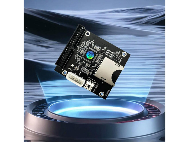 SD Memory Card To 3.5inch 40Pin IDE Hard Disk Drive Adapter 40Pin Male Adapter Compatible with DOS/Linux/98/XP/VISTA/NT