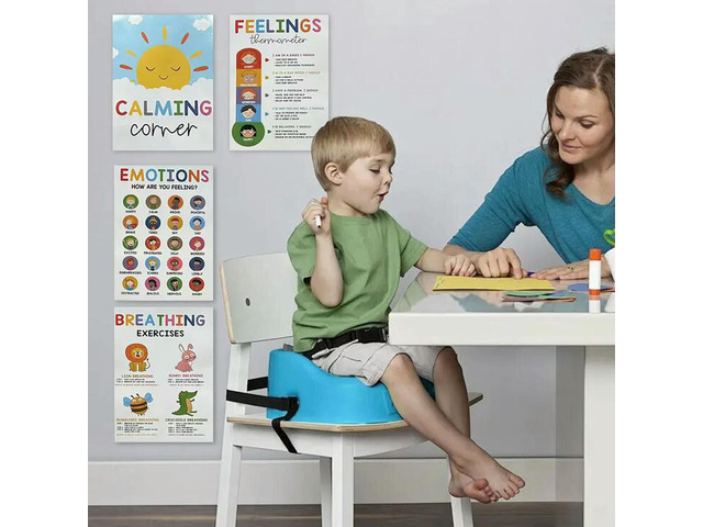 12 Calming Corner Posters For Classroom Calm Down Corner Mental Health Poster Calm Down Corner Emotion Posters for Office