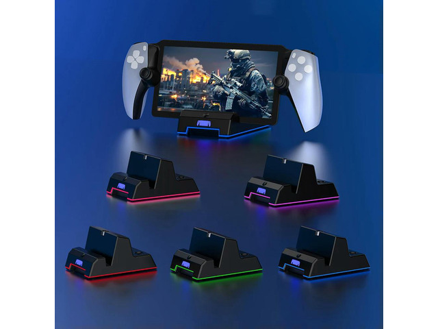 Magnetic Charging Stand with Indicator Light Game Console Stand Holder for Portal Remote Player