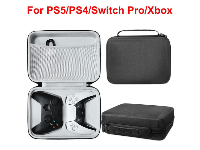 Game Controller Bag for PS5/PS4/Switch Pro/Xbox Dustproof Carrying Bag for PS5/PS4/Switch Pro/Xbox Handle