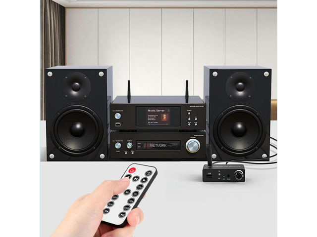 BT 5.3 Receiver Transmitter Digital To Analog Audio Converter Adapter Digital SPDIF Optical To Analog L/R RCA Converter