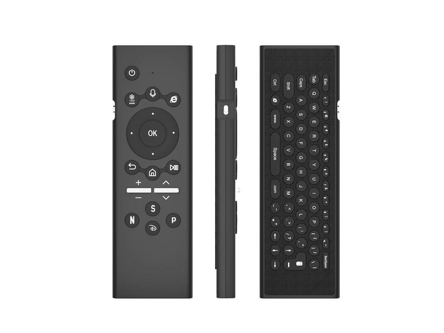 For TV Universal Replacement RC with Backlit Keyboard Air Mouse BT5.0 ligent Voice Remote Control