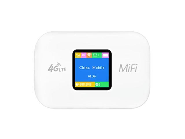 4G Mobile IEEE 802.11b 150Mbps Mini Outdoor Hotspot Color Screen LCD Indicator 10-User Share with Card Slot for Outdoor