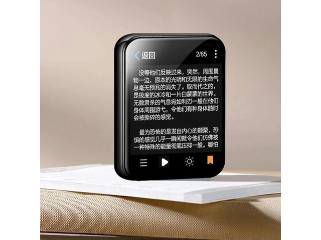 MP3 Player BT 5.4 Touch Screen Music Player Built-in Speaker Recorder Camera Video Player for Travel Sport