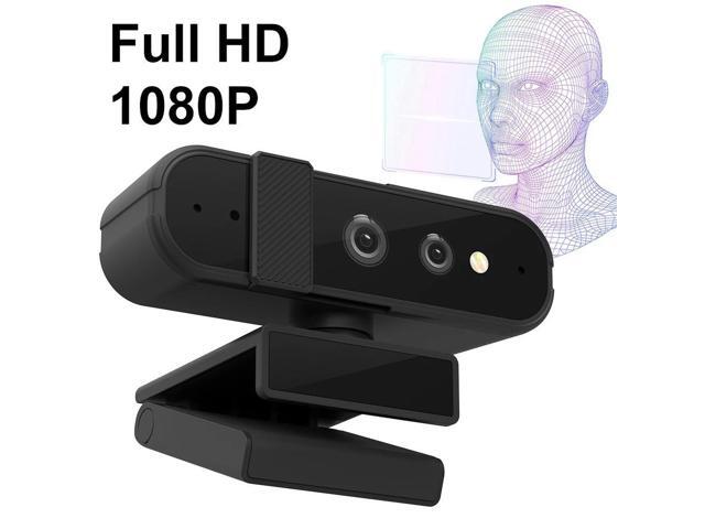 HD 1080P 30FPS Desktop Cam with Dual Microphones USB Computer Web Camera for Hello for Gaming Live Streaming Conferences