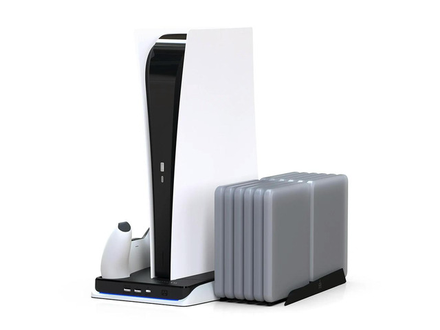 Vertical Cooling Stand Replacement for 5 Digital Edition Vertical Stand with Cooling Fan Charger for