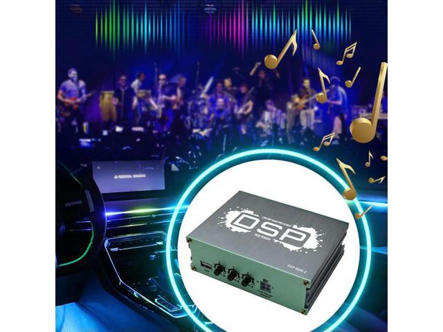 Audio Digital Sound Processor Support APP Control DSP Car Equalizer 6-Channel Output Navigation Sound Enhancement Effect