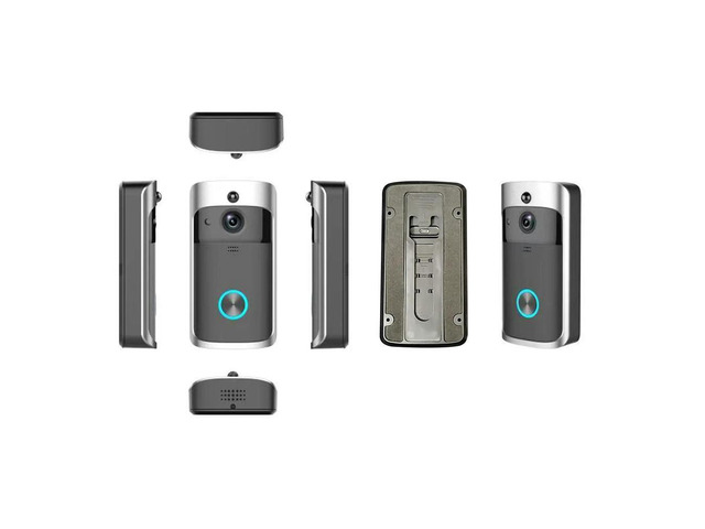 V5 Video Door Bell Night Vision 720P HD 166-degree Wide-angle Camera Doorbell Motion Sensing Protection Device