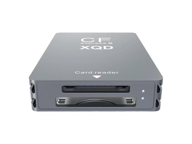 10Gbps CFexpress XQD SD Cards Reader 3-in-1 CFexpress Type B Card Readers Adapter for Professional Filmmakers Content Creators