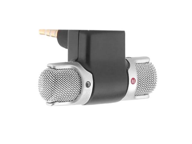 Mini 3.5mm Jack Microphone Stereo Microphone for Phone Recording Microphone for phone