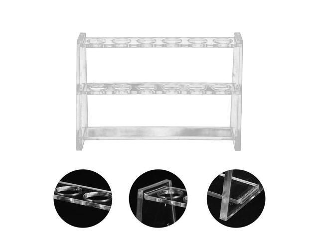 Experiment Equipment Sampling Tube Holder Centrifuge Rack Test Organizer Sample Acrylic Tubes Display for oratory