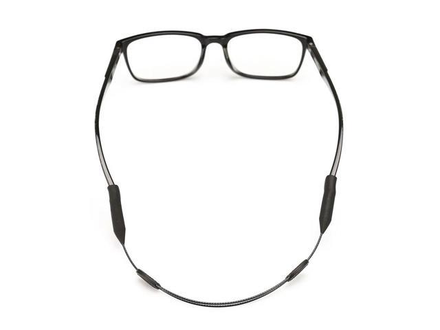 Universal Adjustable Silicone Eyeglass Strap Cord Chain for Sports Outdoor Activities Hiking Rafting Basketball Secure Fit