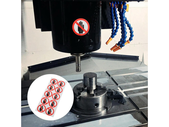 Do Not Touch Waterproof Warning Stickers Safety Signs for Home Factory Warehouse oratory Furniture Appliances