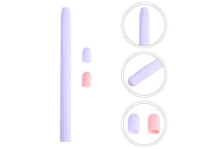 Stylus Pen Cover Silicone Holder Sleeve Compatible with Pencil 2 Thickened Anti Shock Protective Case Fashionable Two