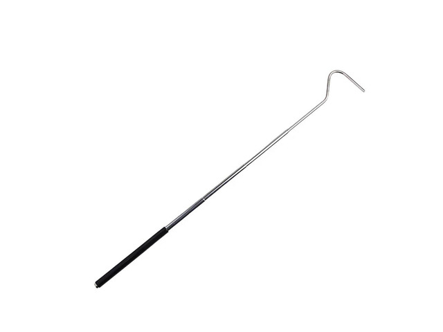 1Pc Snake Hook Retractable Professional Snake Catching Tool Convenient Stainless Steel Reptiles Hook Snake Tongs Accessories