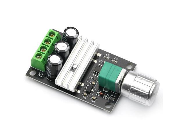 PWM DC Motor Speed Controller 6V 12V 24V 28V 3A Speed Regulator Switch
