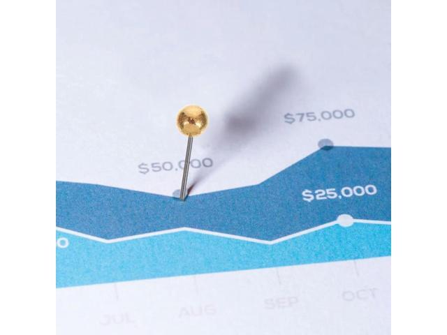 200Pcs Gold Round Head Push Pins llic Map Thumbtacks Bulletin Cork Board Photo Office School Wall Push Pin