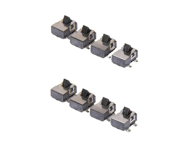 10pcs 4 Pin Mini Slide Reset Micro Toggle S Miniature Humidifier Detection S Four Foot Pad S Home Decor