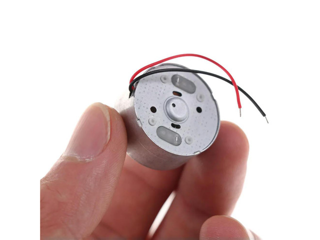 DC 1.5V 3V 5V 6V 6600RPM Micro RF-300C Solar Power Motor Small Round Toy Motor